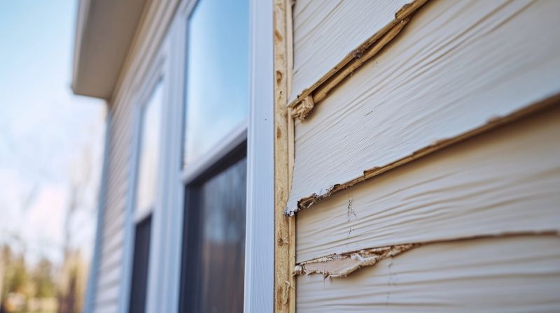 Damaged Siding Replacement